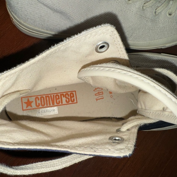 Converse High-Tops All Star in Blue and Cream - Picture 12 of 15